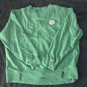 Aerie Green Logo Sweatshirt